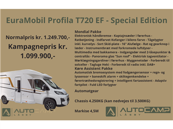 Euramobil Profila T 720 EF - Special Edition